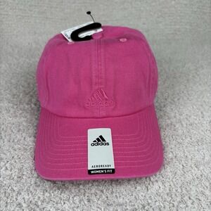Adidas Hat Womens One Size Mint Pink Aeroready Saturday 2.0 Baseball‎ Cap Adjust